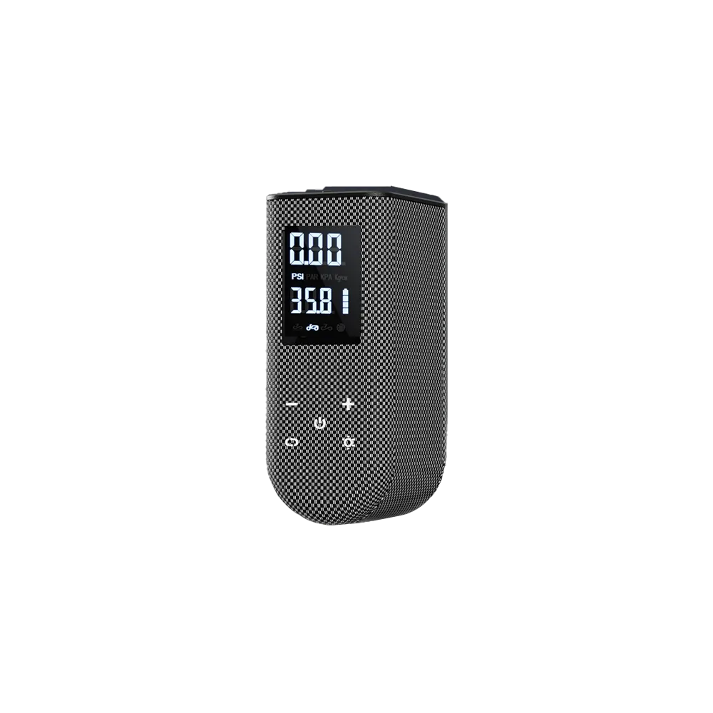 TINY BIKE PUMP PRO-100 PSI High Pressure Intelligent Noise Reduction and LED Display Electric Bike Pump