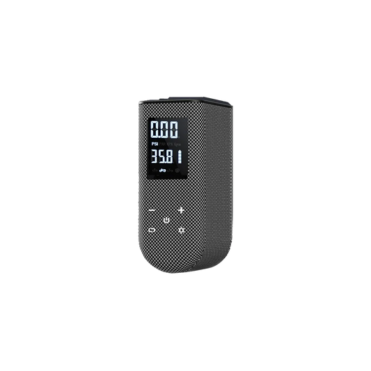 TINY BIKE PUMP PRO-100 PSI High Pressure Intelligent Noise Reduction and LED Display Electric Bike Pump